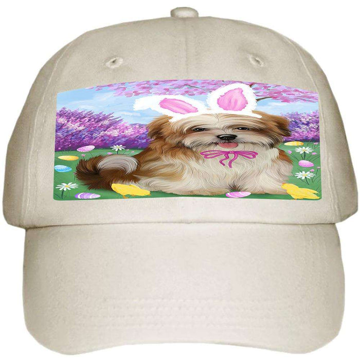 Malti Tzu Dog Easter Holiday Ball Hat Cap HAT51294
