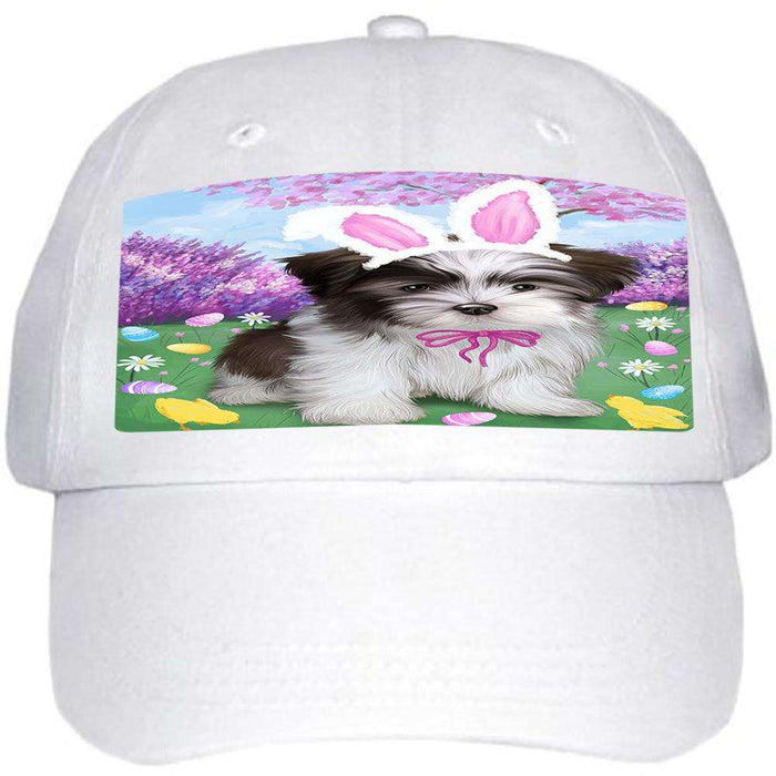 Malti Tzu Dog Easter Holiday Ball Hat Cap HAT51303