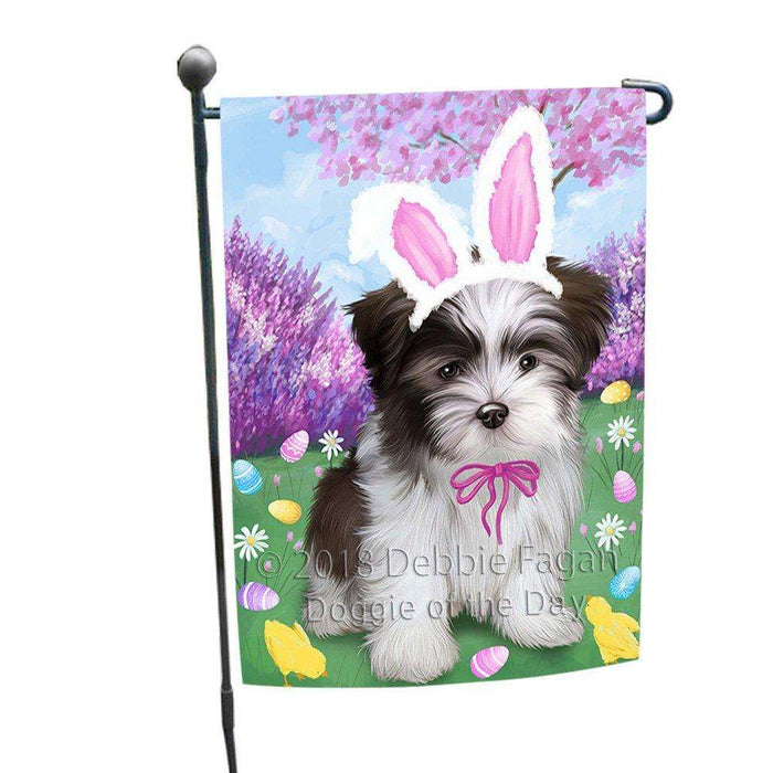 Malti Tzu Dog Easter Holiday Garden Flag GFLG49233