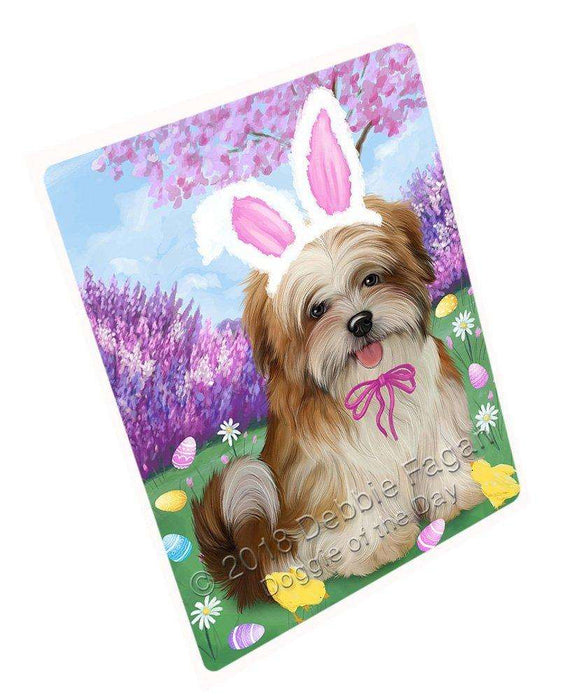Malti Tzu Dog Easter Holiday Magnet Mini (3.5" x 2") MAG51831