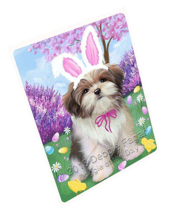 Malti Tzu Dog Easter Holiday Magnet Mini (3.5" x 2") MAG51837