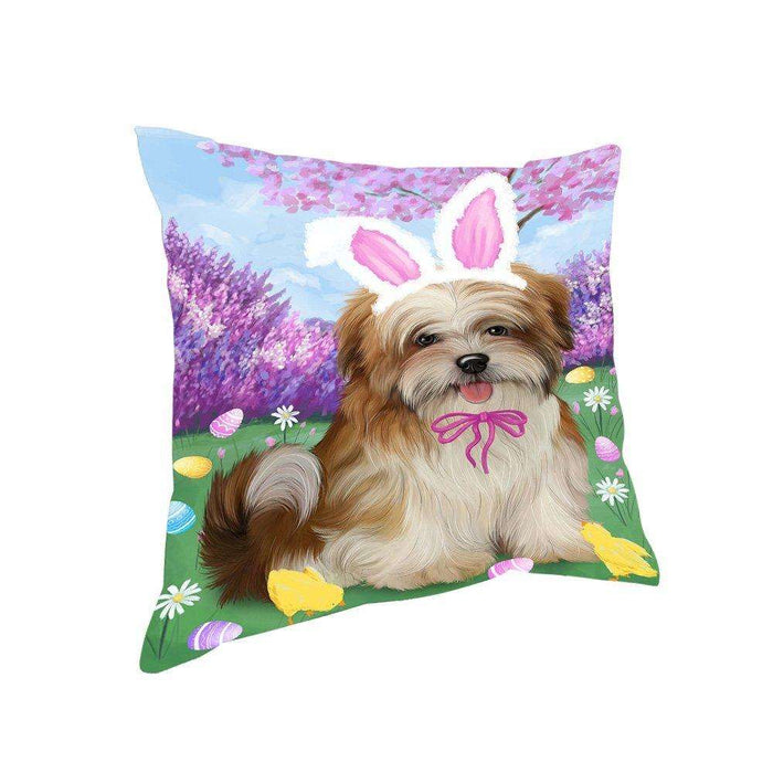 Malti Tzu Dog Easter Holiday Pillow PIL53140