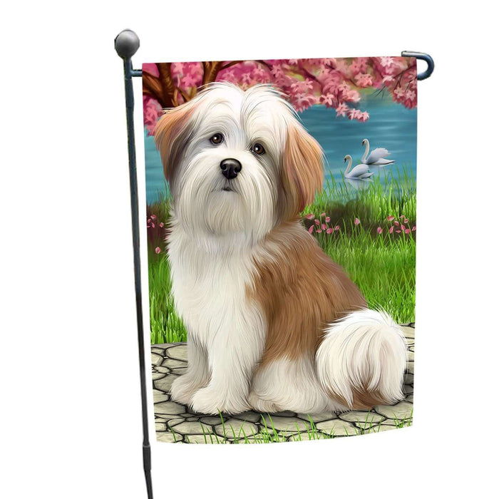 Malti Tzu Dog Garden Flag GFLG48469