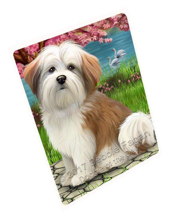 Malti Tzu Dog Magnet Mini (3.5" x 2") MAG49374