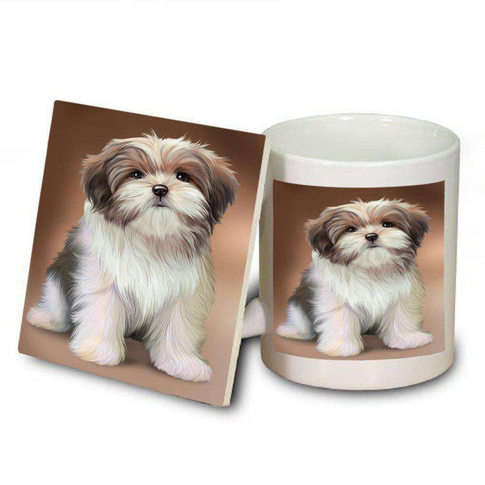 Malti Tzu Dog Mug and Coaster Set MUC48502