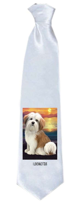 Malti Tzu Dog Neck Tie TIE48306