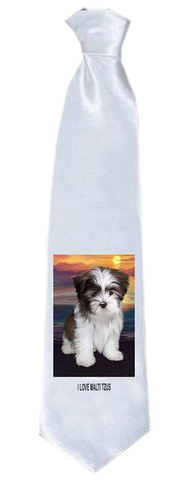 Malti Tzu Dog Neck Tie TIE48307