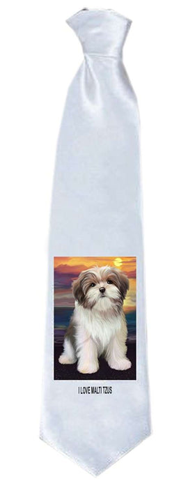 Malti Tzu Dog Neck Tie TIE48308