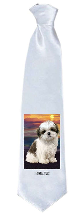 Malti Tzu Dog Neck Tie TIE48309