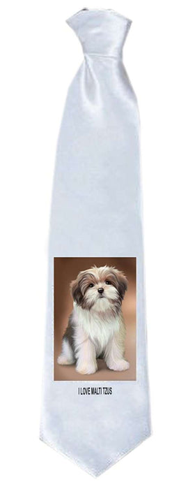 Malti Tzu Dog Neck Tie TIE48311