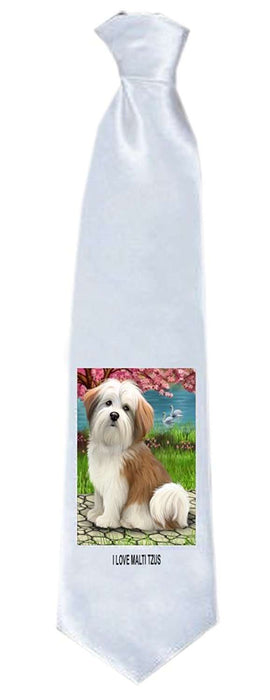 Malti Tzu Dog Neck Tie TIE48312