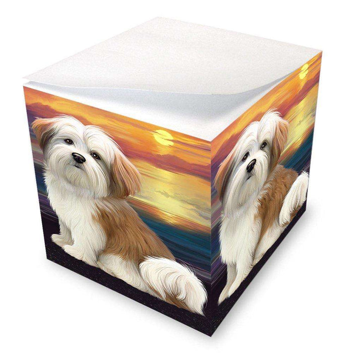 Malti Tzu Dog Note Cube NOC48505