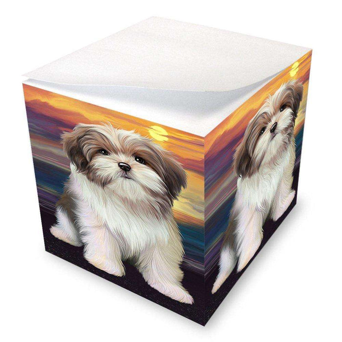 Malti Tzu Dog Note Cube NOC48507