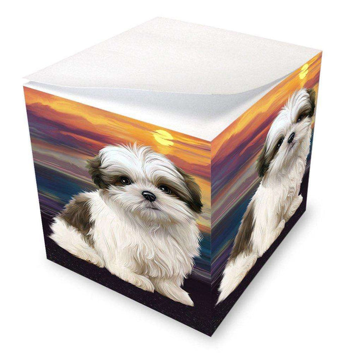 Malti Tzu Dog Note Cube NOC48508