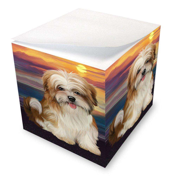 Malti Tzu Dog Note Cube NOC48509