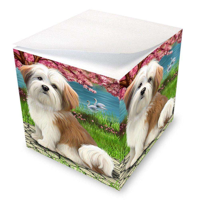 Malti Tzu Dog Note Cube NOC48511