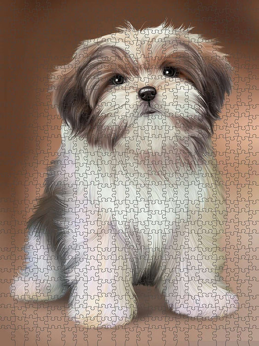 Malti Tzu Dog Puzzle with Photo Tin PUZL49383