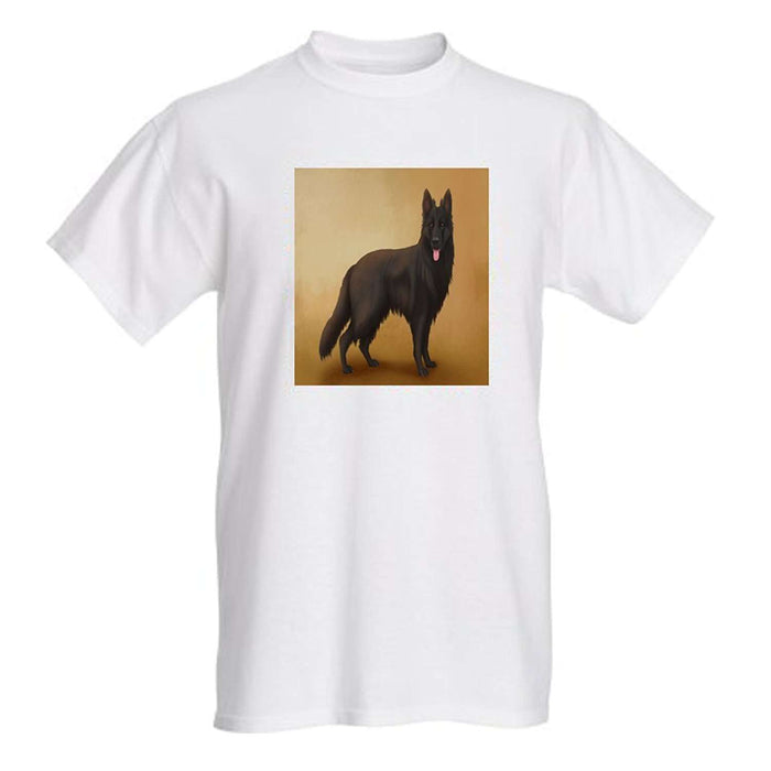 Men's Black German Shepherd Dog T-Shirt