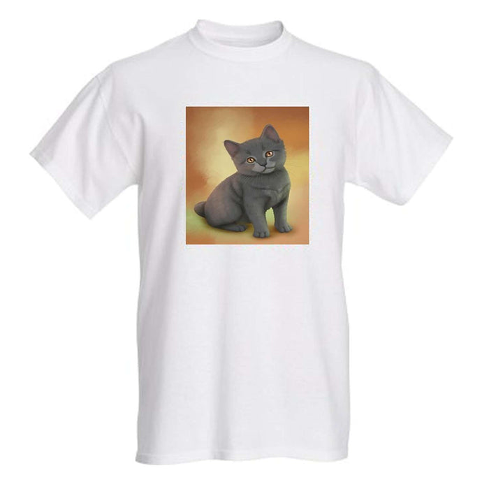 Men's Chartreux Kitten Cat T-Shirt