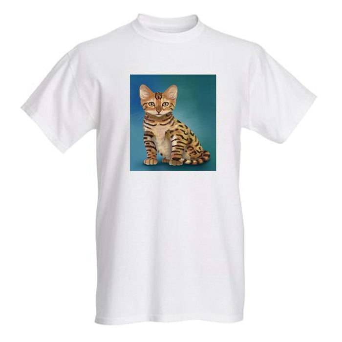 Men's Chinese Li Hua Kitten Cat T-Shirt