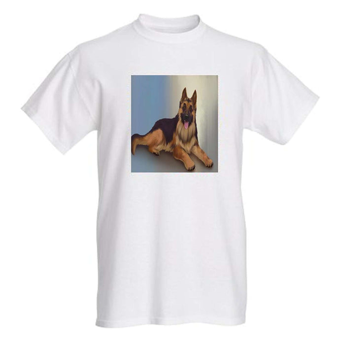 Men's German Shepherd Adult Dog T-Shirt
