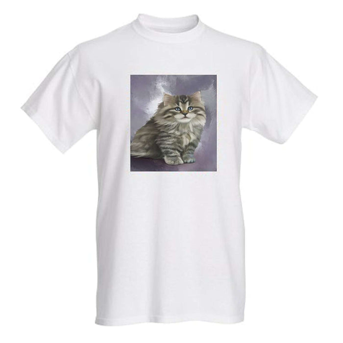 Men's Grey Persian Cat T-Shirt
