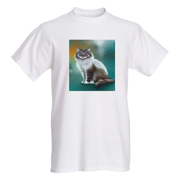Men's Longhaired Cat T-Shirt