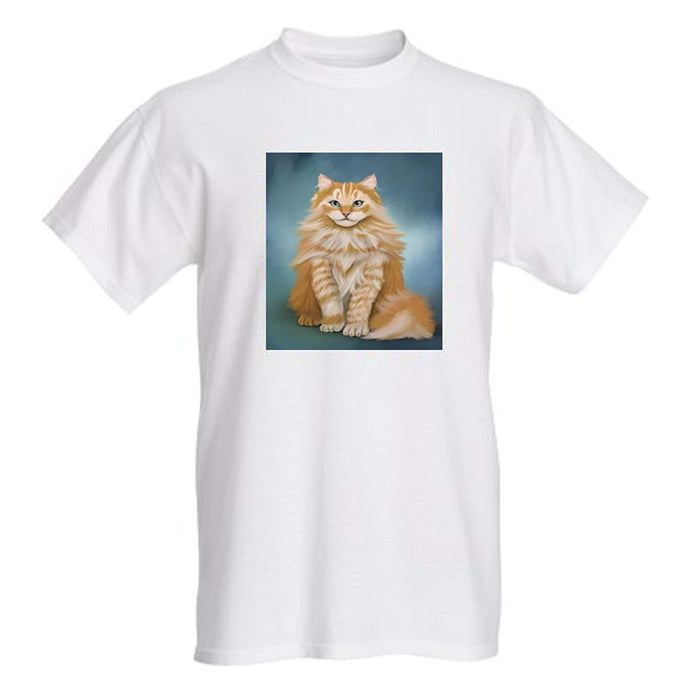 Men's Marmalade Siberian Cat T-Shirt