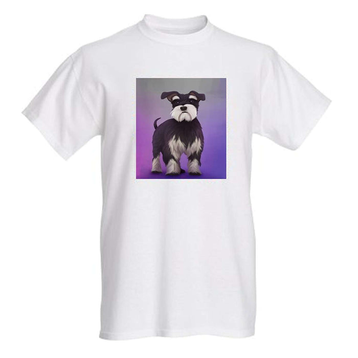 Men's Miniature Schnauzer Dog T-Shirt