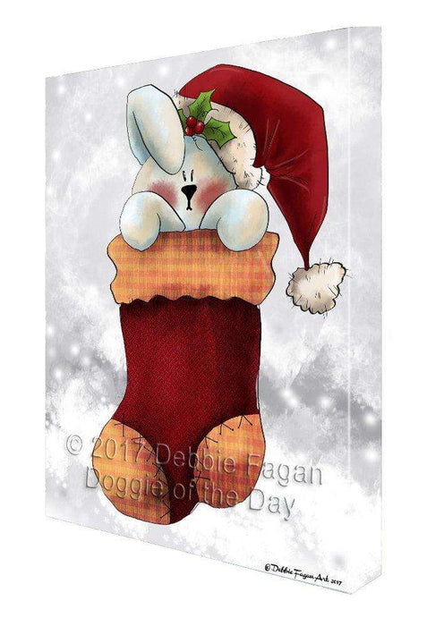 Merry Christmas Happy Holiday Canvas Wall Art