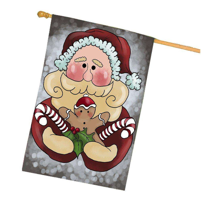 Merry Christmas Happy Holiday House Flag