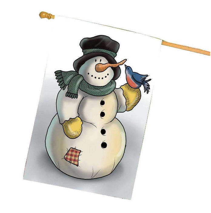 Merry Christmas Happy Holiday House Flag