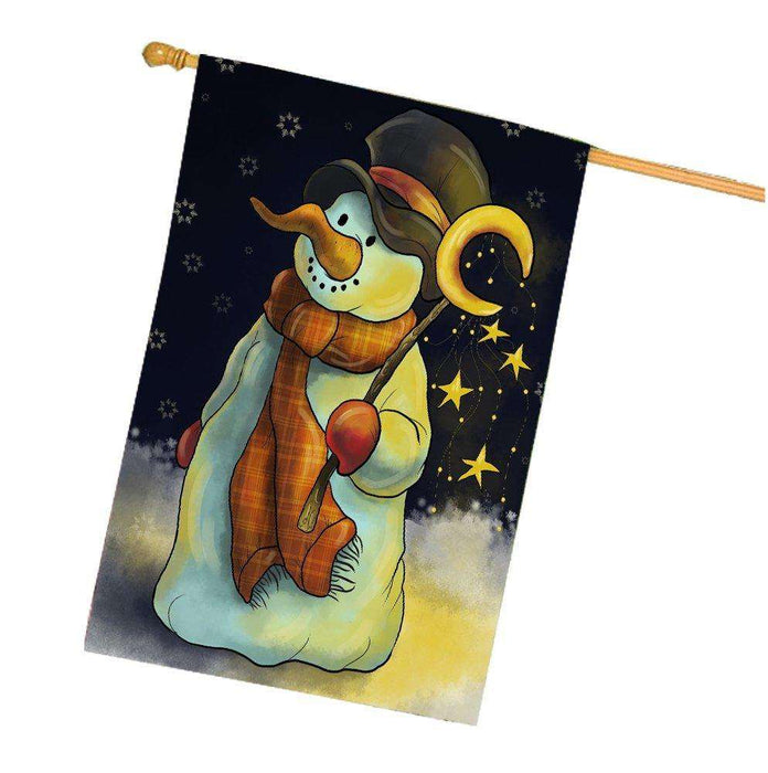 Merry Christmas Happy Holiday House Flag