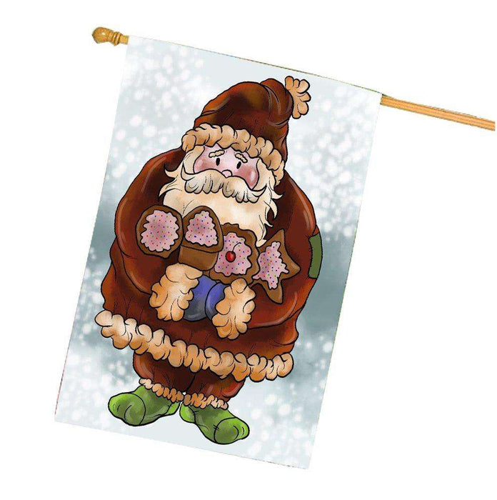 Merry Christmas Happy Holiday House Flag