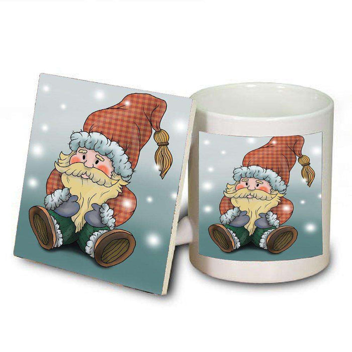 Merry Christmas Happy Holiday Mug and Coaster Set