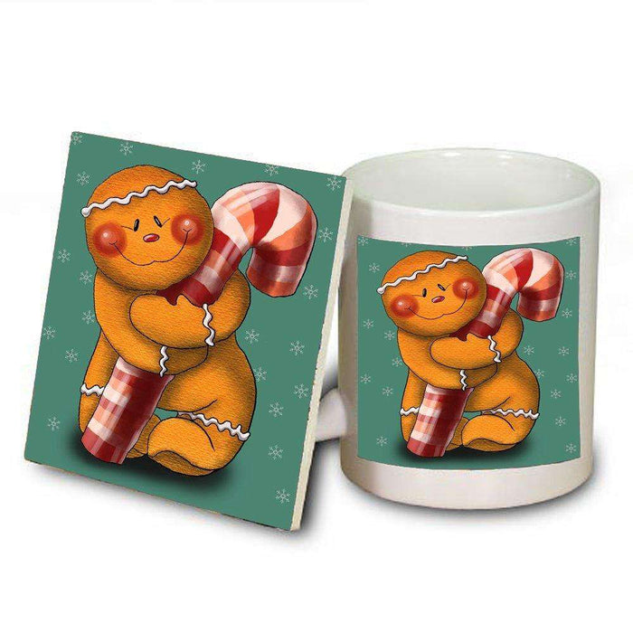 Merry Christmas Happy Holiday Mug and Coaster Set