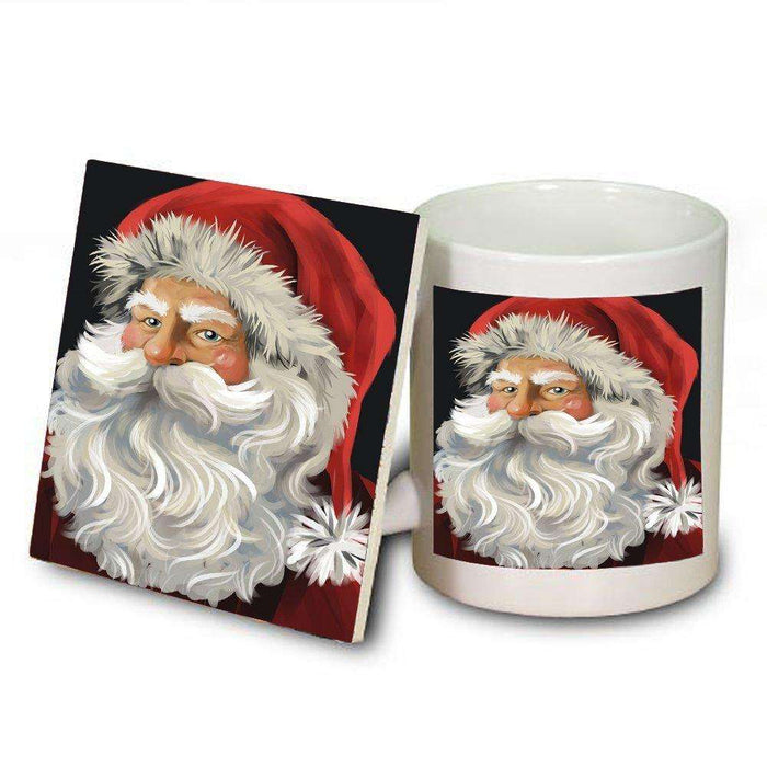 Merry Christmas Happy Holiday Mug and Coaster Set