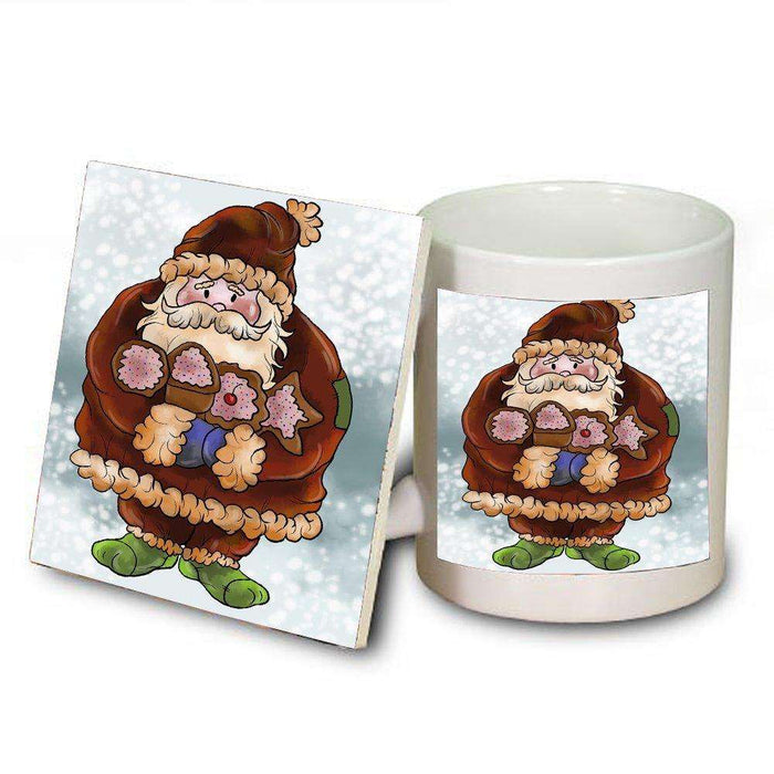 Merry Christmas Happy Holiday Mug and Coaster Set