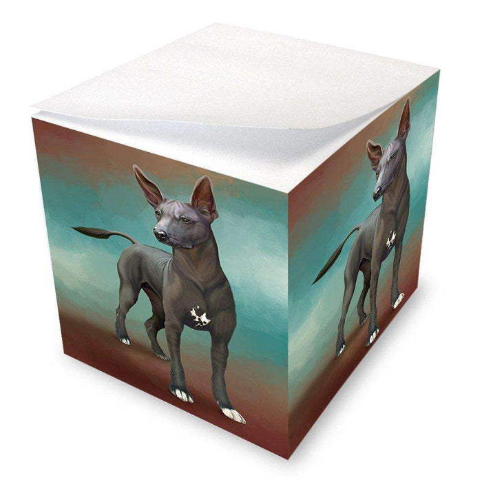 Mexican Hairless Dog Note Cube