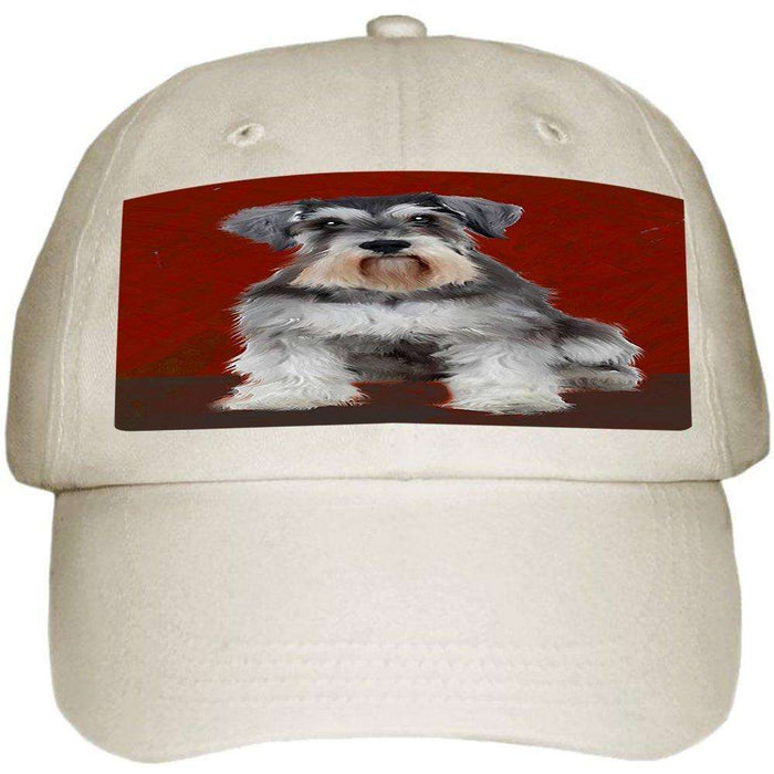 Miniature Schnauzer Dog Ball Hat Cap HAT49047