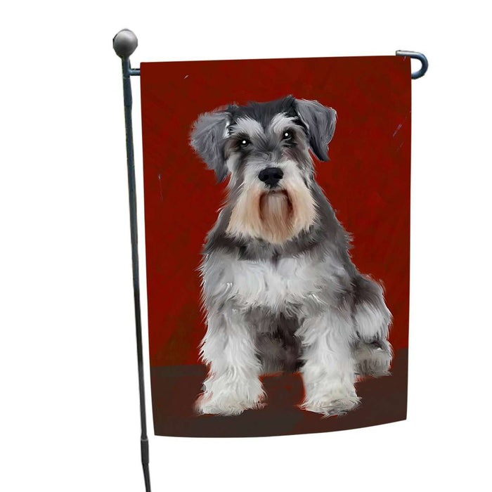 Miniature Schnauzer Dog Garden Flag GFLG48396