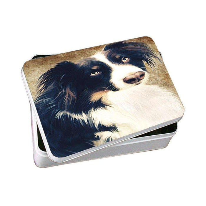 Morgan Dog Photo Storage Tin