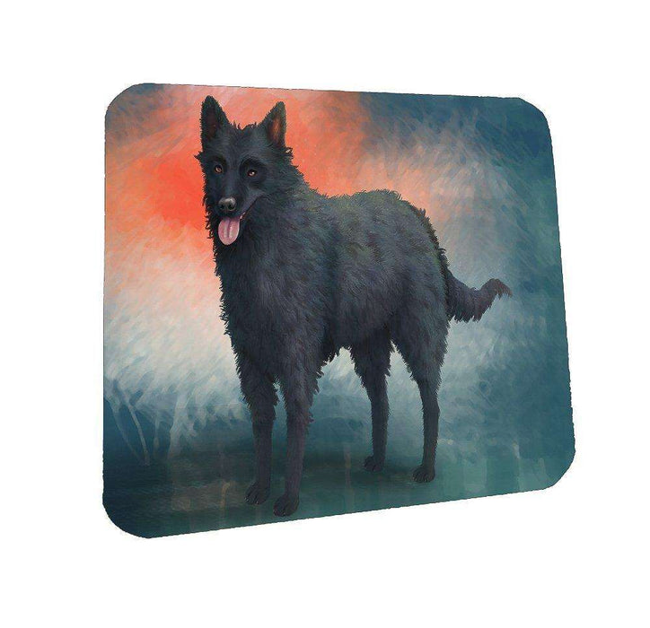 Mudi Dog Coasters Set of 4
