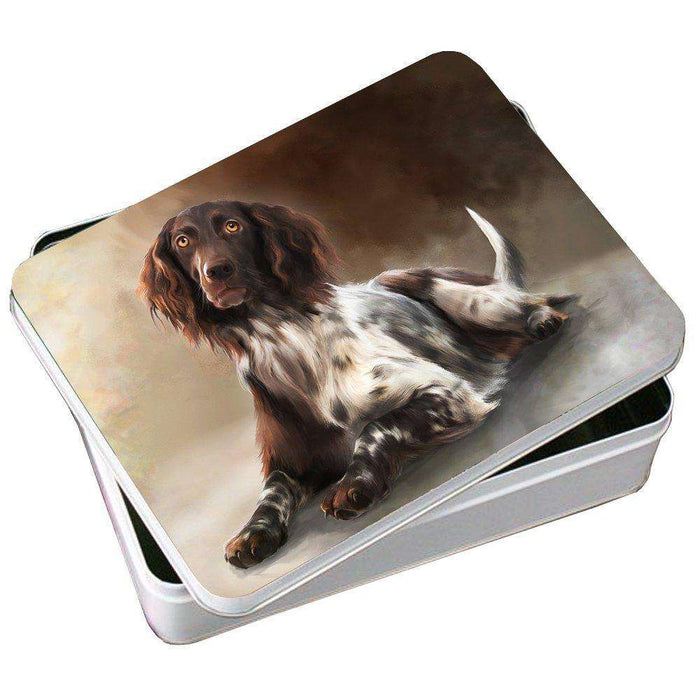 Munsterlander Dog Photo Storage Tin