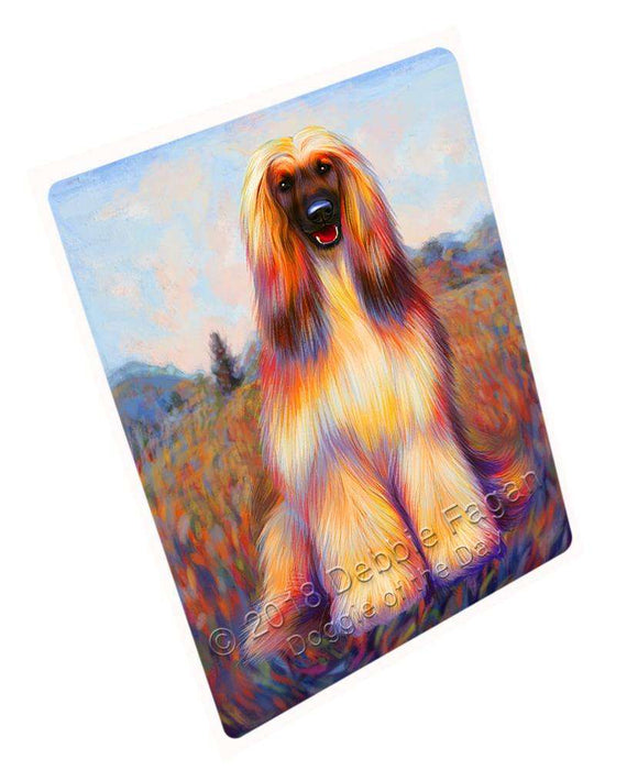 Mystic Blaze Afghan Hound Dog Blanket BLNKT99453