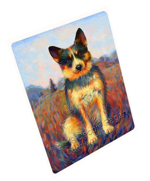 Mystic Blaze Australian Cattle Dog Cutting Board C65154