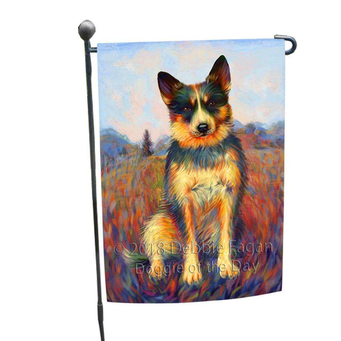 Mystic Blaze Australian Cattle Dog Garden Flag GFLG53632