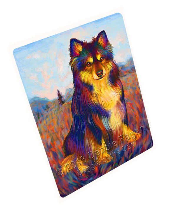 Mystic Blaze Australian Shepherd Dog Blanket BLNKT99489