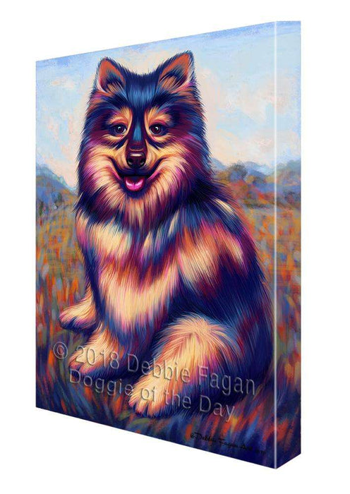 Mystic Blaze Australian Shepherd Dog Canvas Print Wall Art Décor CVS100007