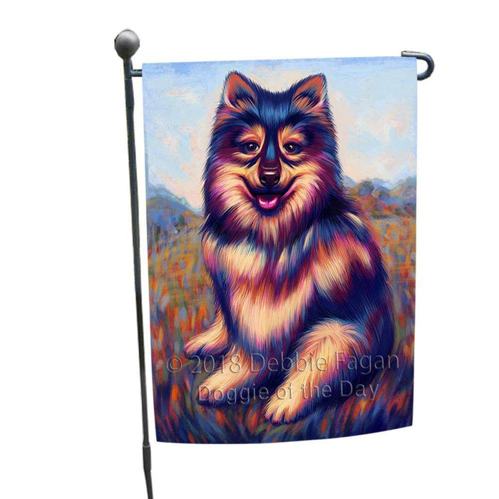 Mystic Blaze Australian Shepherd Dog Garden Flag GFLG53635